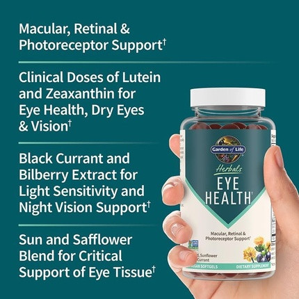 Vegane Softgels Garden Of Life Augenwohl