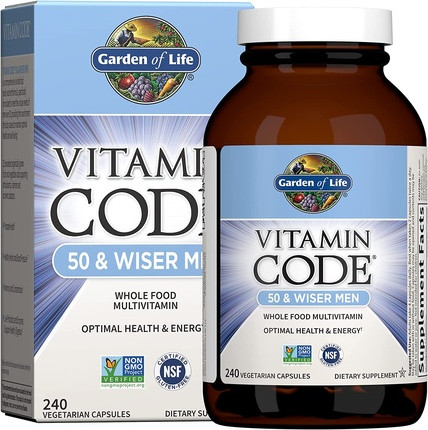 Gemüsekapseln Garden Of Life Vitamin Code 50 & Wiser Men