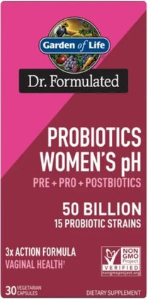 Garden Of Life Dr Formulated Probiotics Women's Ph 30 Vegetarian Capsules