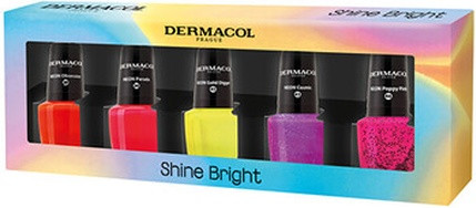 Nail Polish Set Dermacol Shine Bright Set