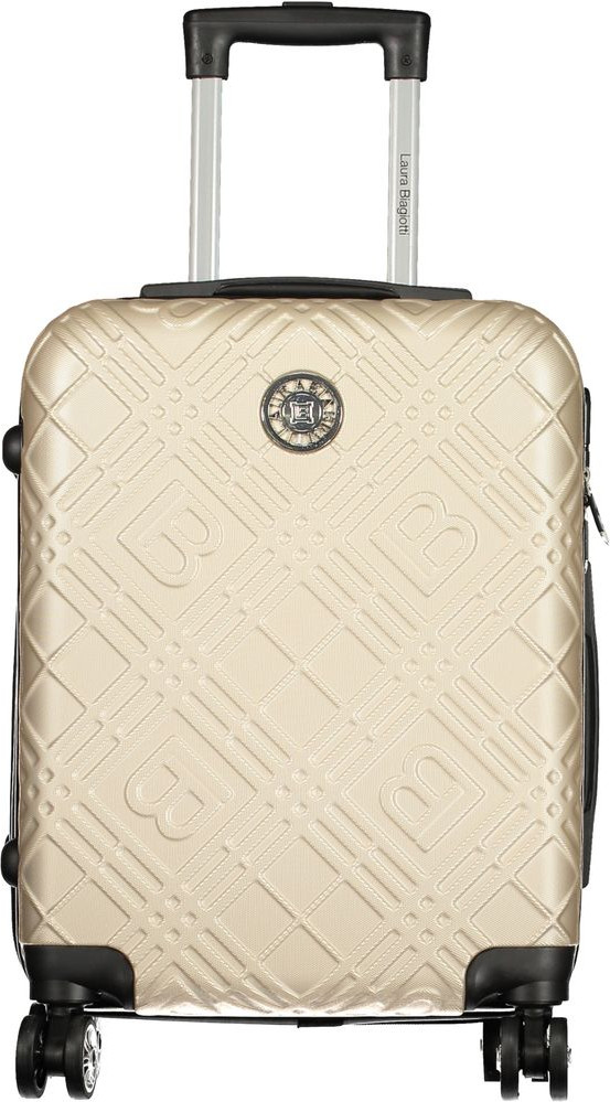 Luggage Set Laura Biagiotti Gold Polyethylene
