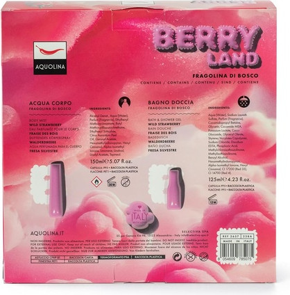 Body Water Aquolina Wild Strawberry Berry Land