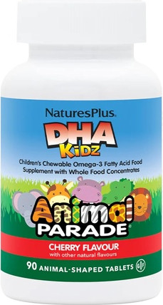 Children's Chewable Omega 3 Fatty Acid Supplement Nature's Plus Animal Parade