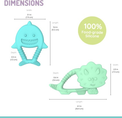 Teethers Melii Baby Teethers