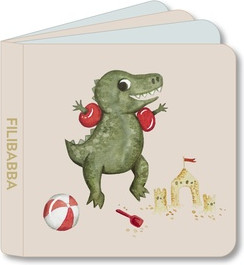 Bath Book Filibabba Dino Beach