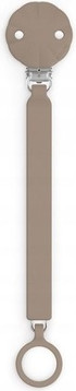 Silicone Pacifier Clip Suavinex Wonder Raw Umber