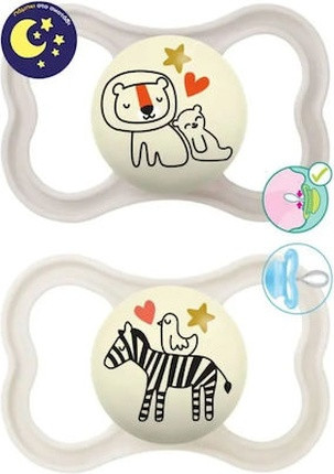 Pacifier MamaJeans Supreme Night Silicone