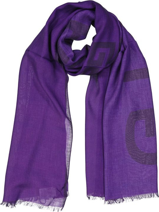 Givenchy Purple Cashmere Scarf