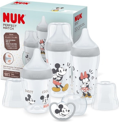 Набор детских бутылочек Nuk Mickey Mouse Starter Set
