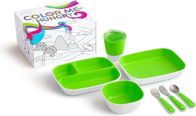 Feeding Set Munchkin Colour Me Hungry