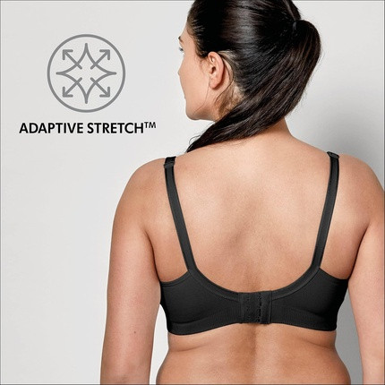 Nursing and Pumping Bra Medela Lightweight and Comfortable for Feeding and Pumping (Large) 36-42B/F Black