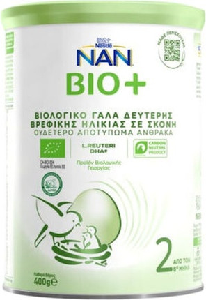Organic Milk Nan Nestle Bio 2