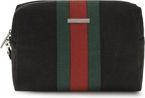 Сумка на плечо Gucci Черная Ткань