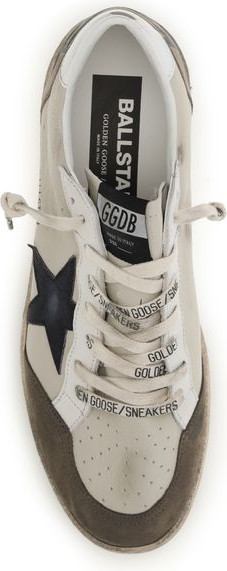 Sneakers White Calf Leather Bos Taurus Low Top Sneakers