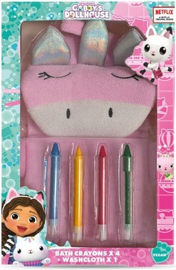 Bath Crayons Set Gabby's Dollhouse