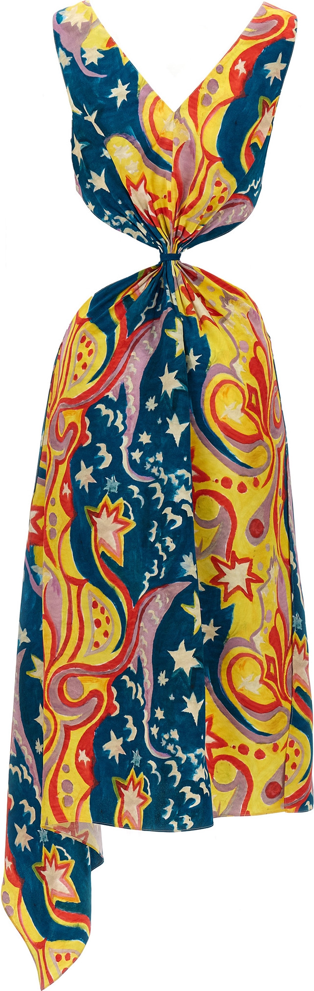 Marni Multicolor Viscose Long Dress