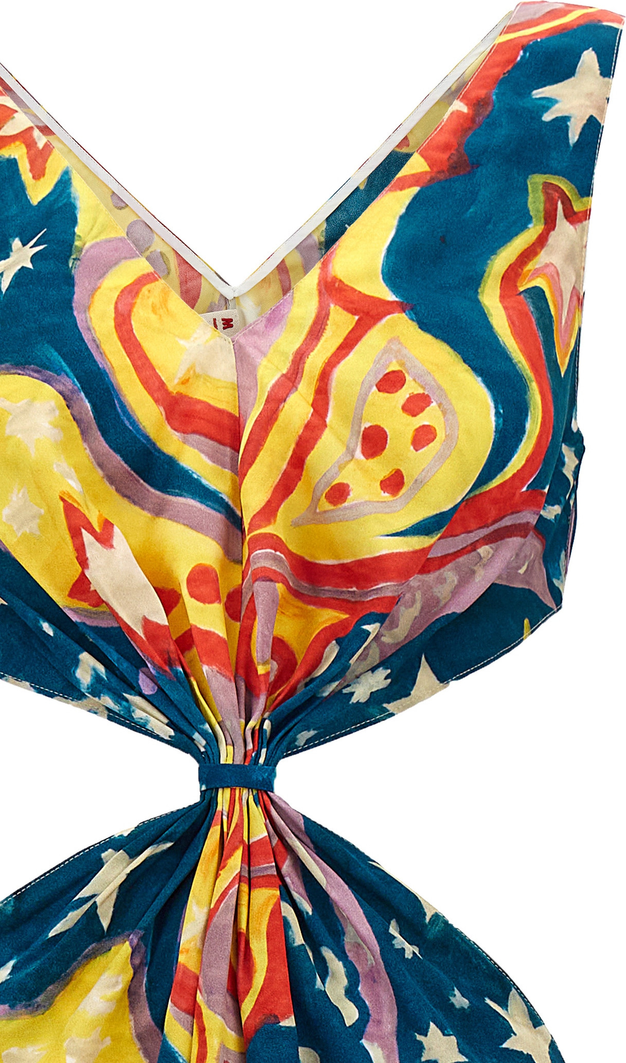 Marni Multicolor Viscose Long Dress