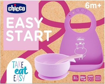 Silicone Feeding Set Chicco