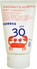 Korres Coconut & Almond Baby Sunscreen SPF30