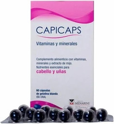 Capicaps Hair and Nails Capsules - Menarini