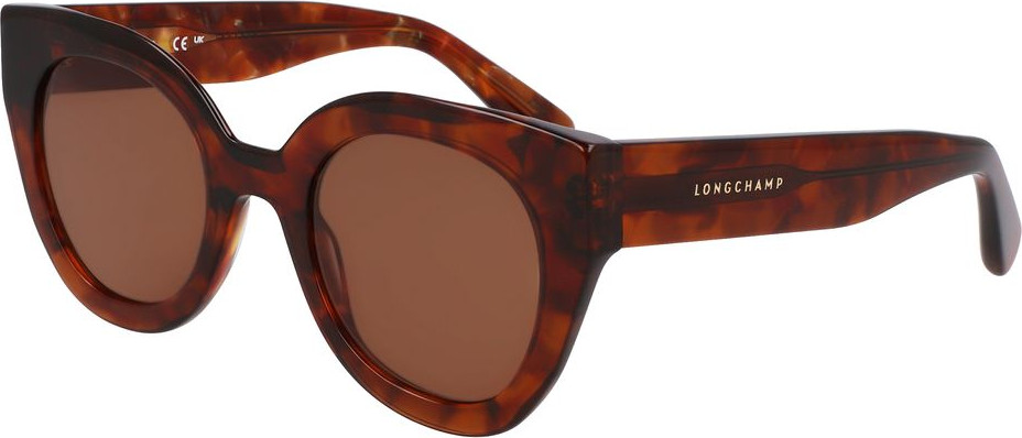 Brown Acetate Sunglasses Longchamp