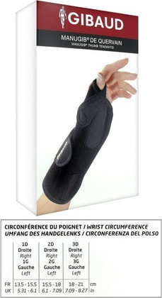Thumb Tendonitis Support Gibaud