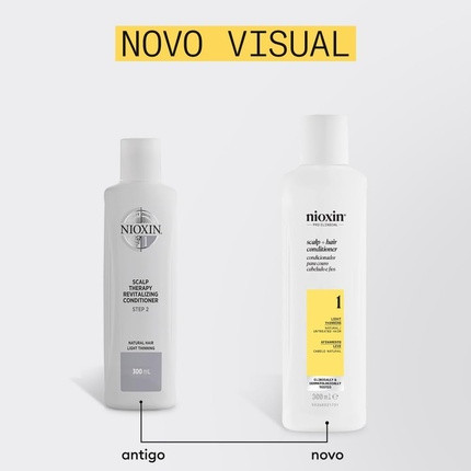 Sochni qalinlashtiruvchi tizim Nioxin System 1