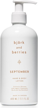 Hand & Body Lotion Bjork & Berries September