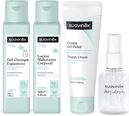 Fabric Beauty Case Suavinex Baby Gift Set with Cosmetics