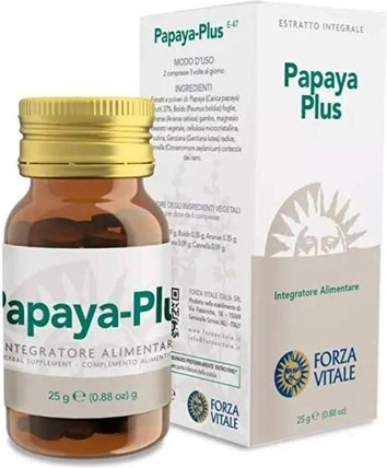 Tablets Forza Vitale Papaya Plus