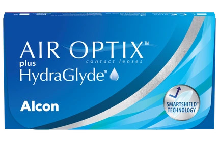 Monthly Contact Lenses Alcon Air Optix Plus Hydraglyde
