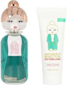 Perfume Set Benetton Sisterland Green Jasmine