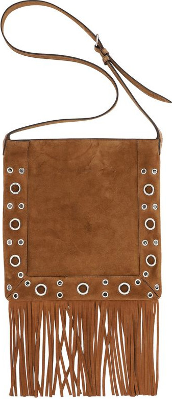 Shoulder Bag Valentino Garavani Brown Calf Leather Bos Taurus
