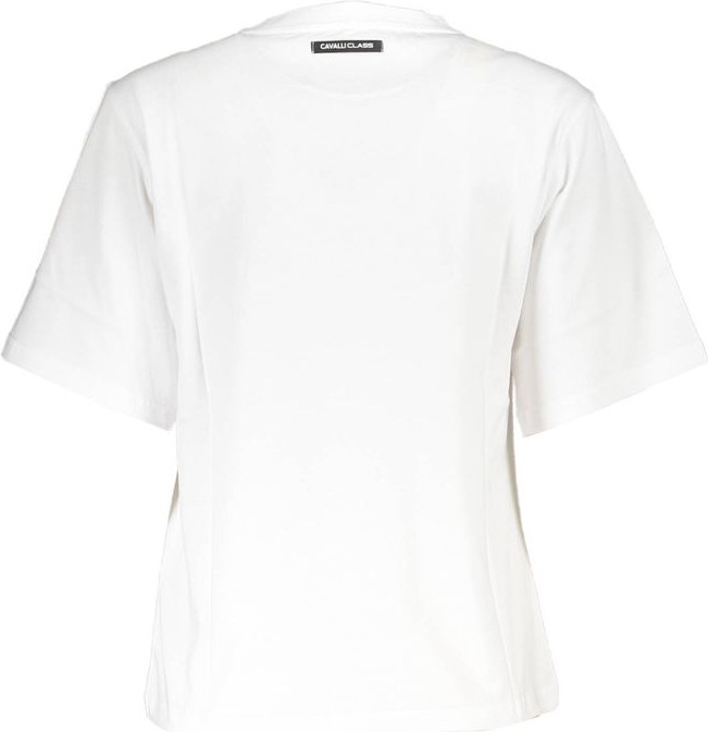 T-Shirt CAVALLI CLASS Bianco Cotton
