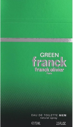 Eau de Toilette Franck Olivier Franck Green