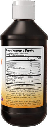 Liquid Supplement Now Foods