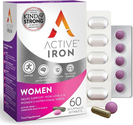 Dietary Supplement Solvotrin Active Iron Women