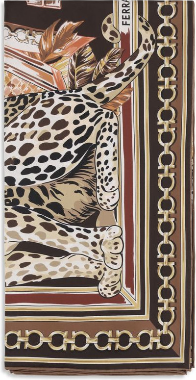 Silk Foulard Ferragamo