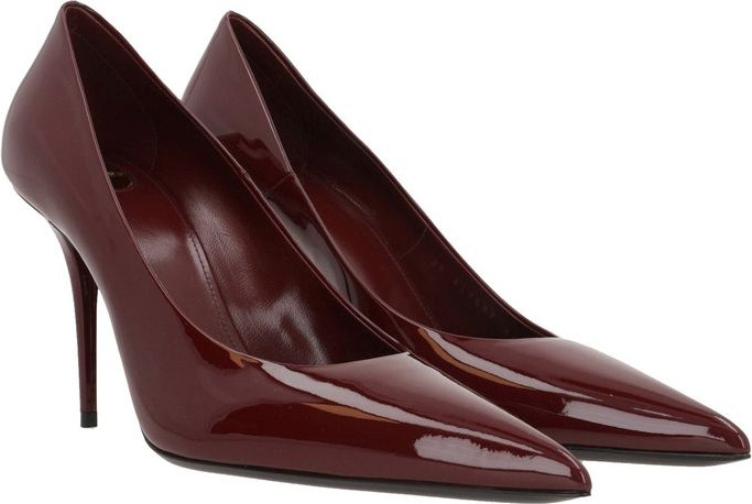 Calfskin Platform Pumps Saint Laurent