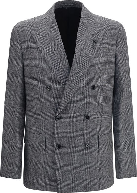 Blazer Lardini Gray Wool Ovis Aries