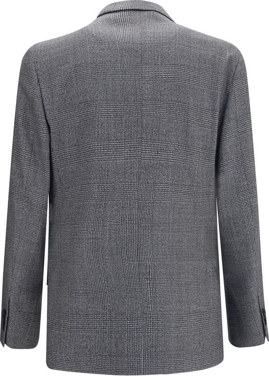 Blazer Lardini Gray Wool Oves Aries