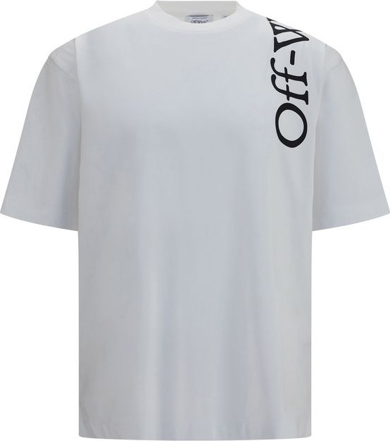 T-Shirt Off-White Vertical Bookish Skate