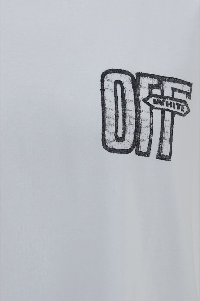 Футболка Off-White из белого хлопка