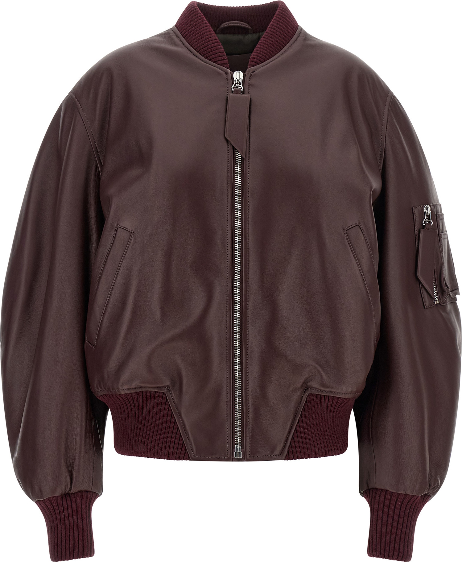 Lederjacke The Attico Anja