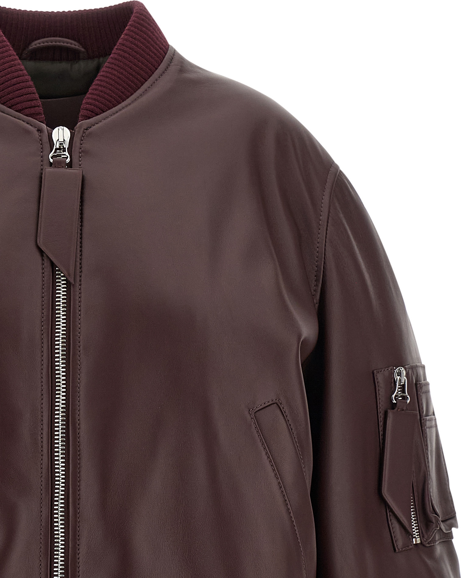 Lederjacke The Attico Anja
