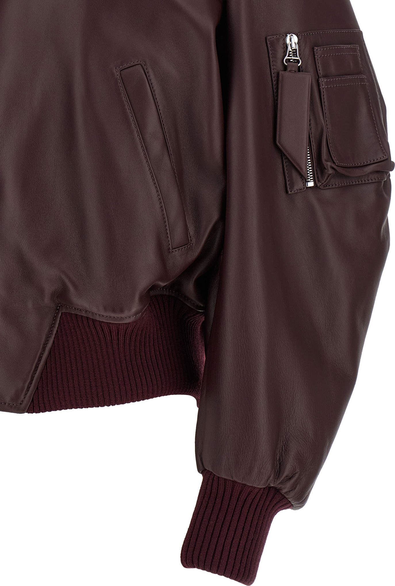 Lederjacke The Attico Anja