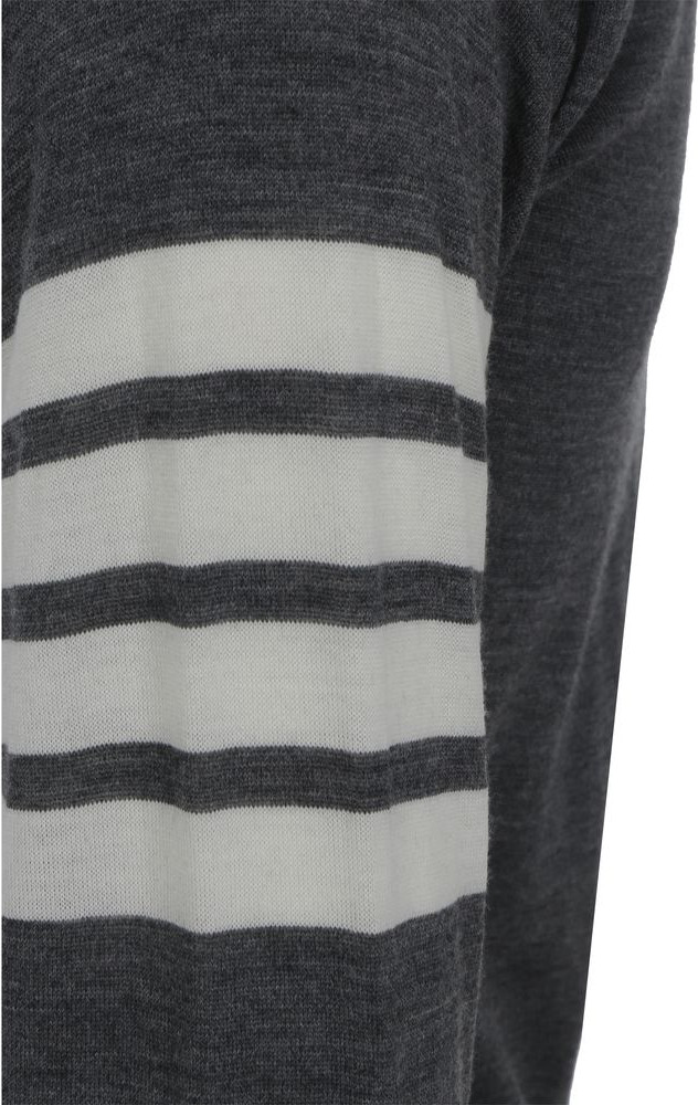 Fleece Woll Cardigan Thom Browne