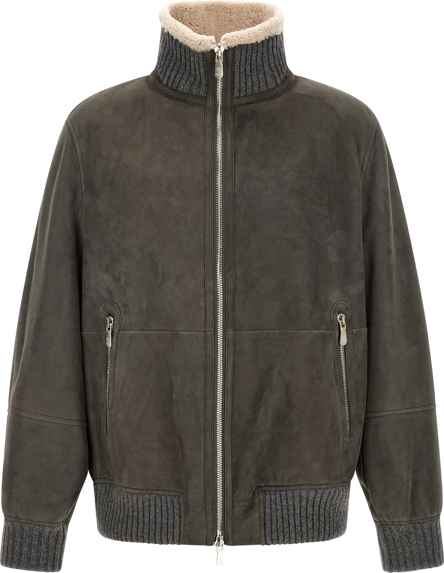 Leather Jacket Brunello Cucinelli
