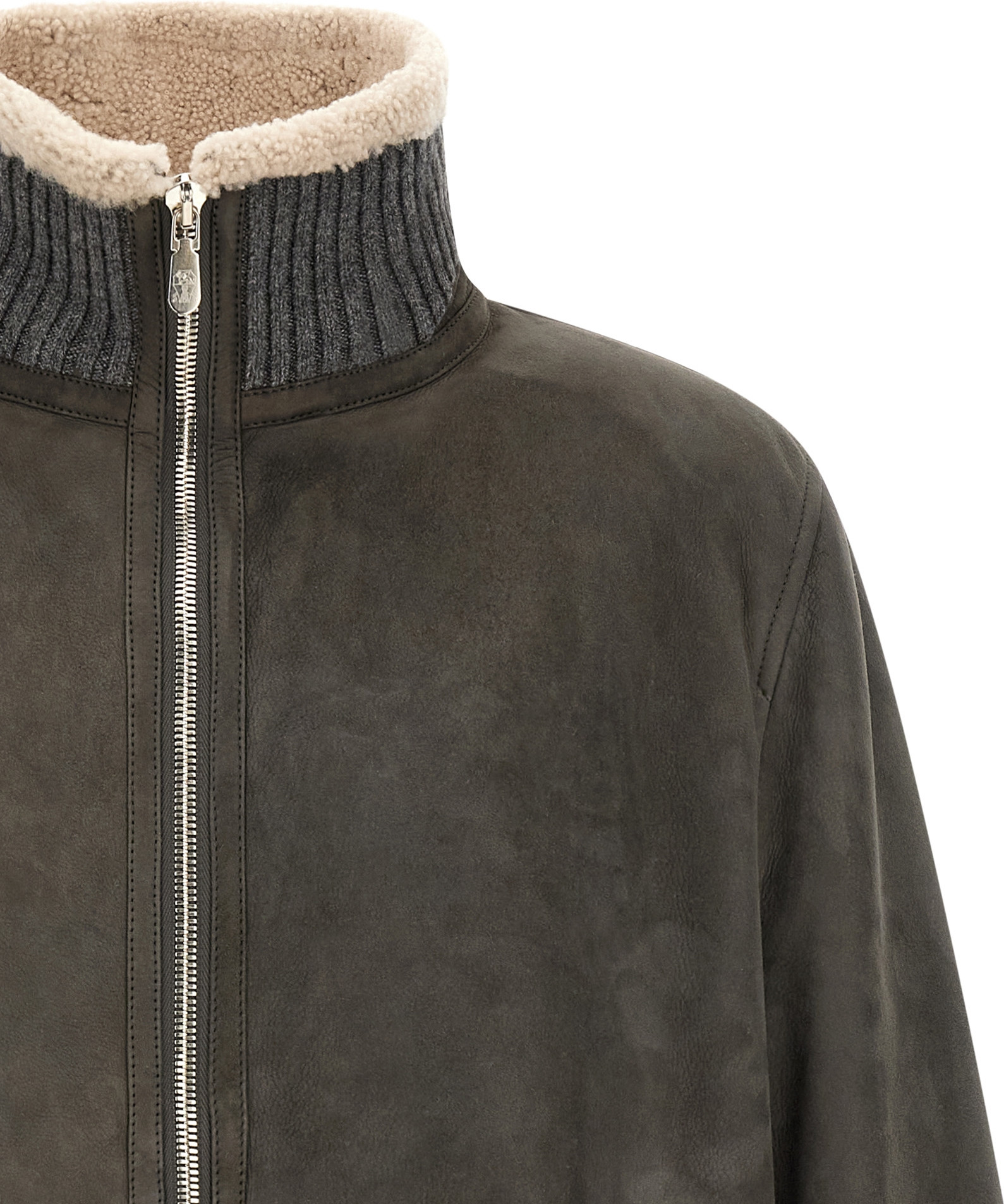 Lederjacke Brunello Cucinelli
