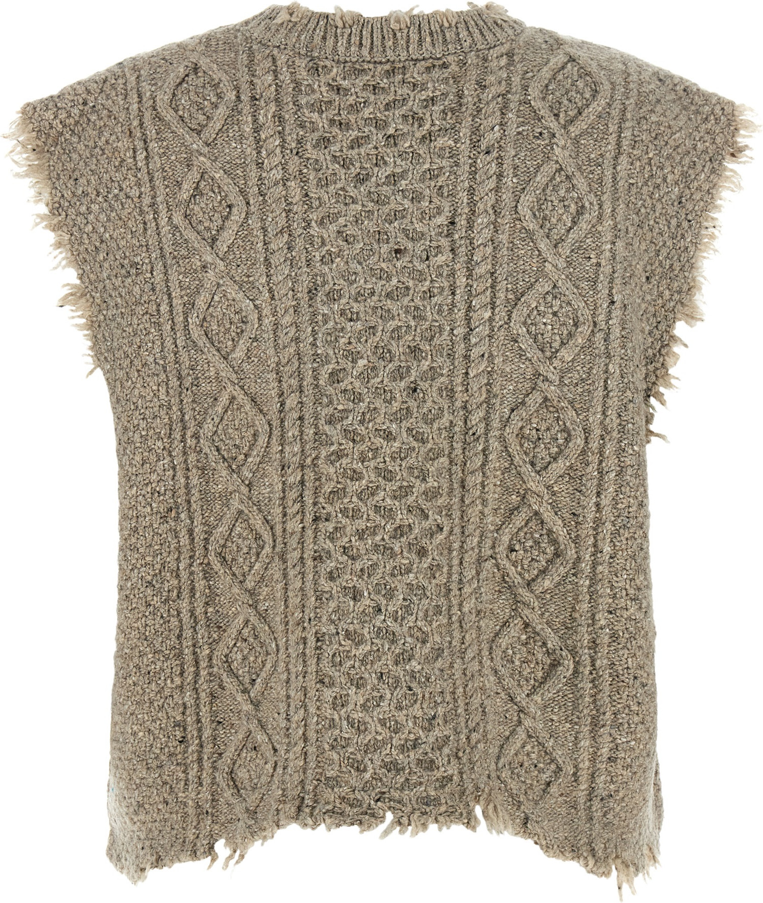 Sleeveless Jacket R13 Boyfriend Cable